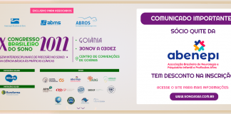 Sócio Abenepi tem desconto no Congresso Brasileiro do Sono 2022