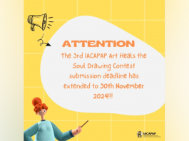 𝟯𝗿𝗱 𝗜𝗔𝗖𝗔𝗣𝗔𝗣 𝗔𝗿𝘁 𝗛𝗲𝗮𝗹𝘀 𝘁𝗵𝗲 𝗦𝗼𝘂𝗹 𝗗𝗿𝗮𝘄𝗶𝗻𝗴 𝗖𝗼𝗻𝘁𝗲𝘀𝘁