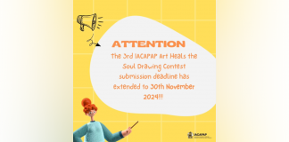 𝟯𝗿𝗱 𝗜𝗔𝗖𝗔𝗣𝗔𝗣 𝗔𝗿𝘁 𝗛𝗲𝗮𝗹𝘀 𝘁𝗵𝗲 𝗦𝗼𝘂𝗹 𝗗𝗿𝗮𝘄𝗶𝗻𝗴 𝗖𝗼𝗻𝘁𝗲𝘀𝘁