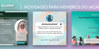 Novidades para membros do IACAPAP!
