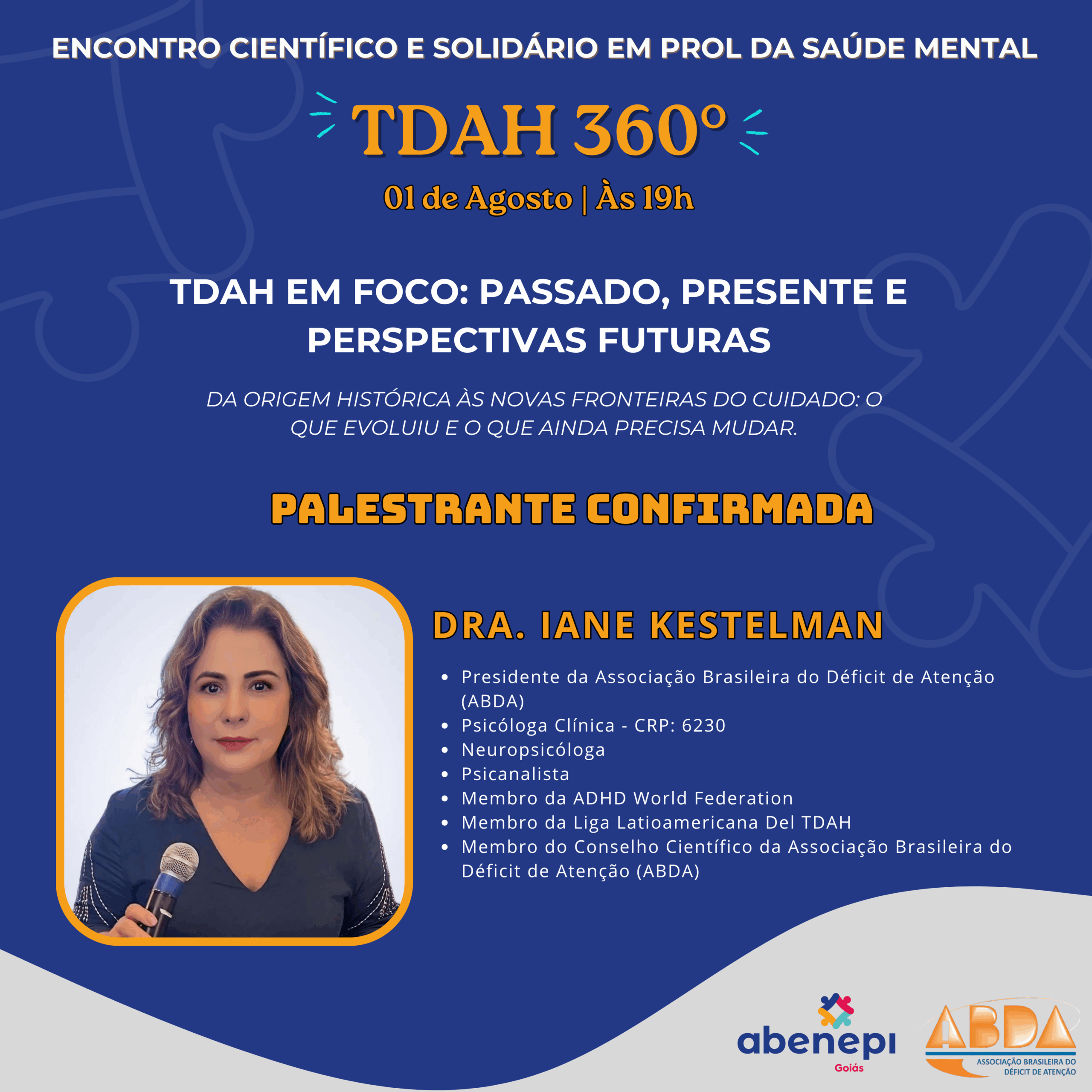 TDAH 360° – Da Neurobiologia às Realidades Sociais: Modernizando Conceitos, Diagnóstico e Cuidado - Imagem 2