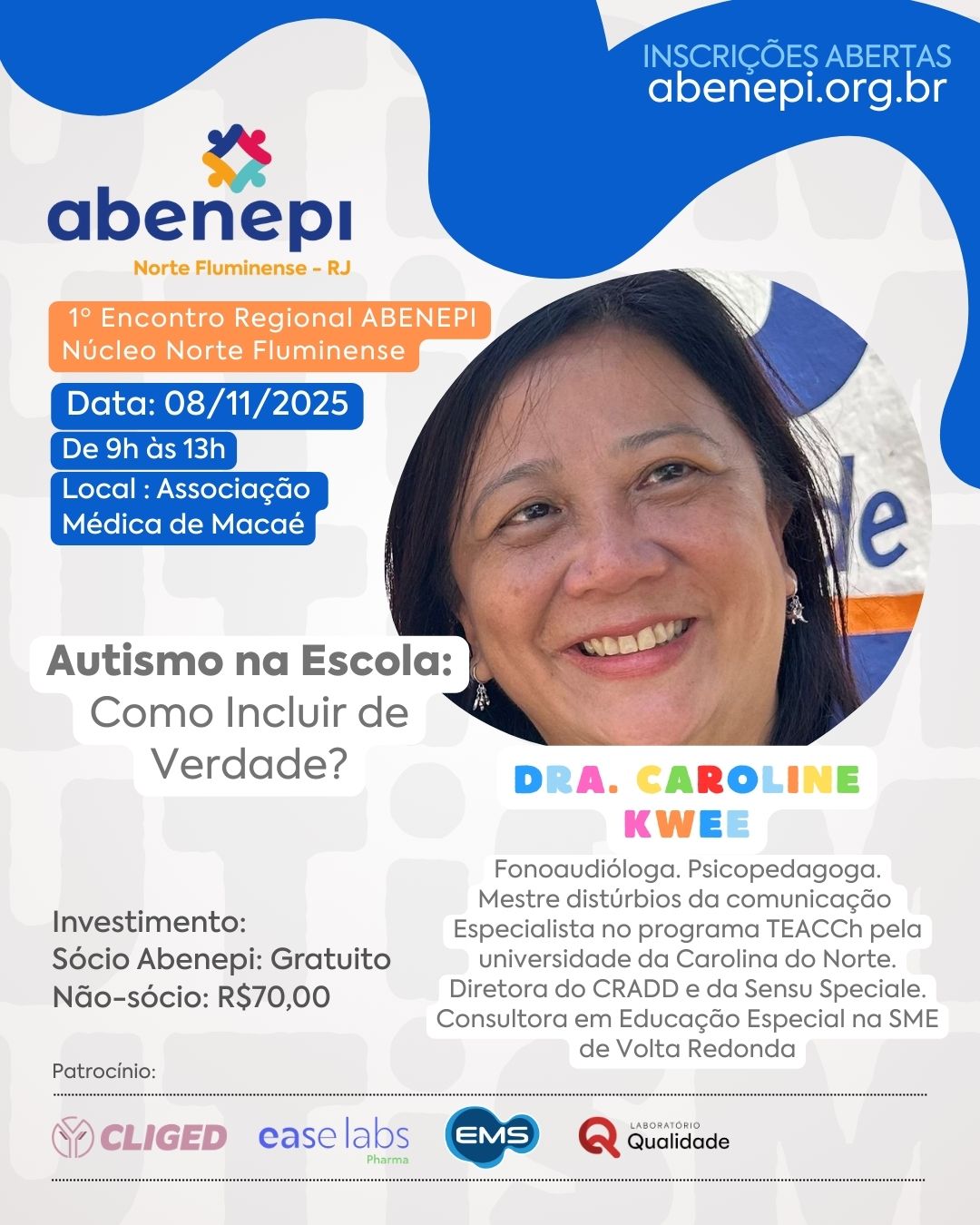 08/11 - Abenepi Norte Fluminense - DESVENDANDO O AUTISMO: Conectar, Compreender e Respeitar - Imagem 4