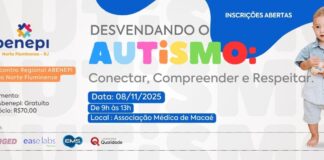 08/11 – Abenepi Norte Fluminense – DESVENDANDO O AUTISMO: Conectar, Compreender e Respeitar