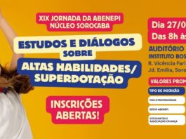 27/09 – Jornada Abenepi Sorocaba – Estudos e Diálogos sobre Altas habilidades/Superdotação