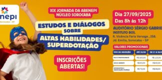 27/09 – Jornada Abenepi Sorocaba – Estudos e Diálogos sobre Altas habilidades/Superdotação