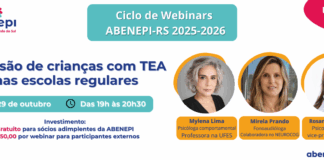 29/10 – Abenepi-RS – Inclusão de crianças com TEA nas escolas regulares