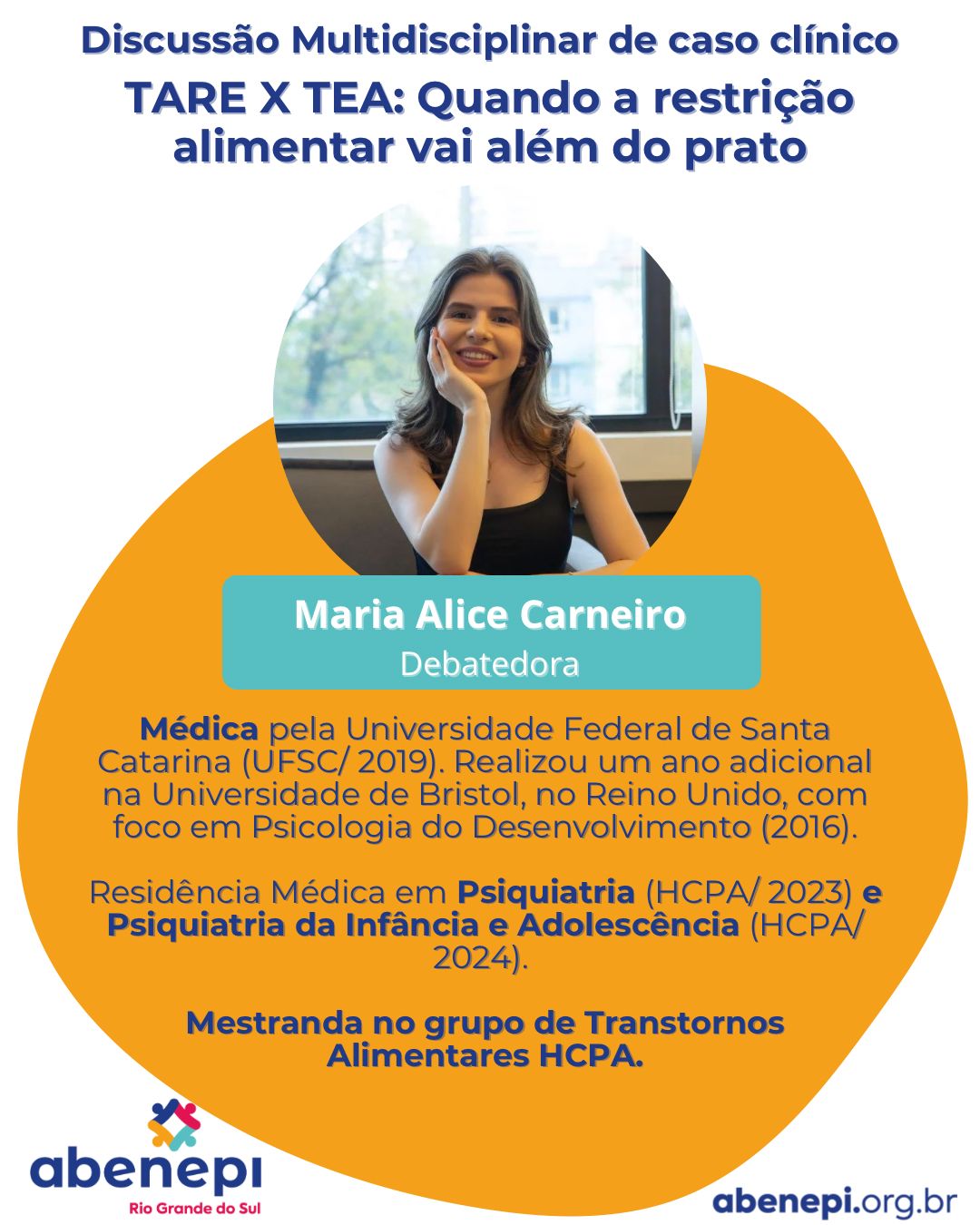 26/11 - Abenepi-RS - Discussão de caso clínico | TARE X TEA: Quando a restrição alimentar vai além do prato - Imagem 4