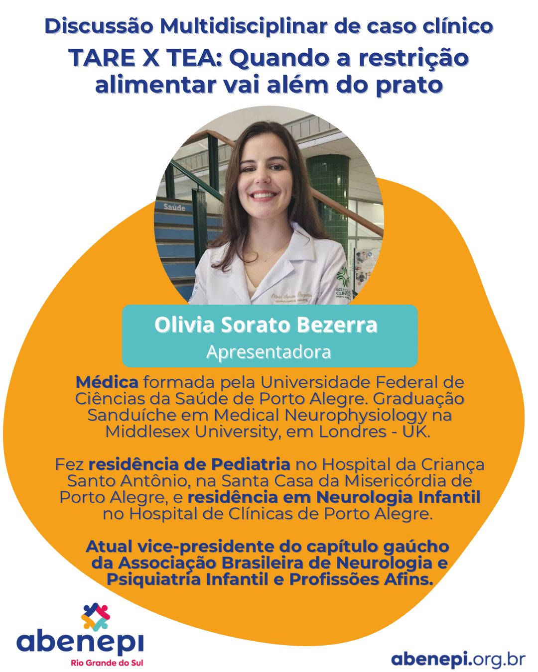26/11 - Abenepi-RS - Discussão de caso clínico | TARE X TEA: Quando a restrição alimentar vai além do prato - Imagem 5