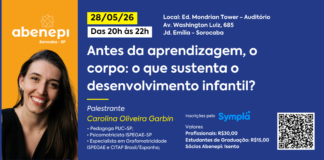 28/05 – Antes da aprendizagem, o corpo: o que sustenta o desenvolvimento infantil?