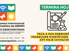 29/06 – Hoje é o último dia para submeter seu trabalho