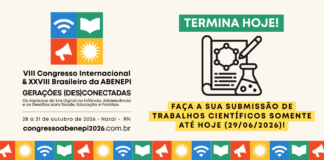 29/06 – Hoje é o último dia para submeter seu trabalho