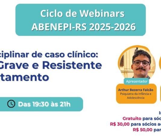 11/08 – Discussão multidisciplinar de caso clínico: Agressividade Grave e Resistente ao Tratamento